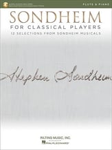 Sondheim for Classical Players Flute Book with Online Audio Access cover